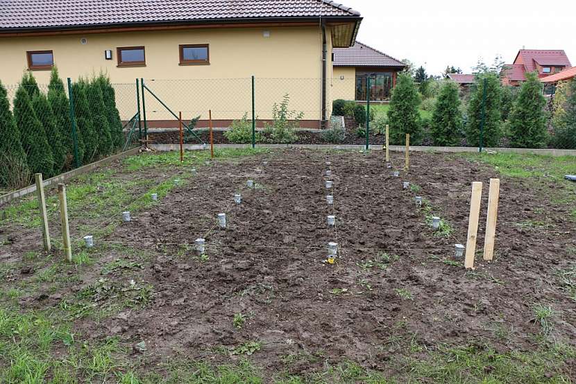 Stavba zahradního domku 5 x 4,5 m (22,5 m2)