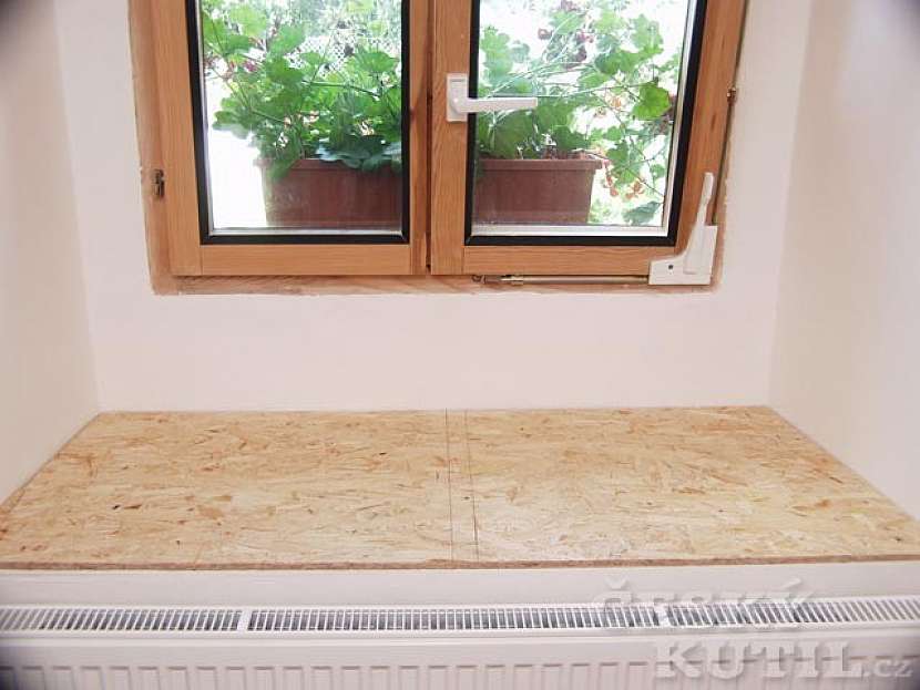 Obložený parapet