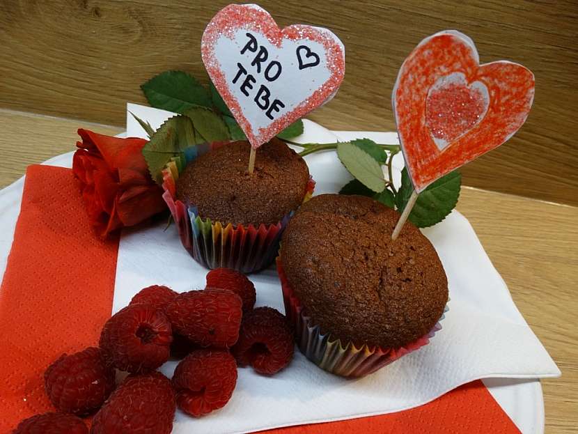 Čokoládové muffiny