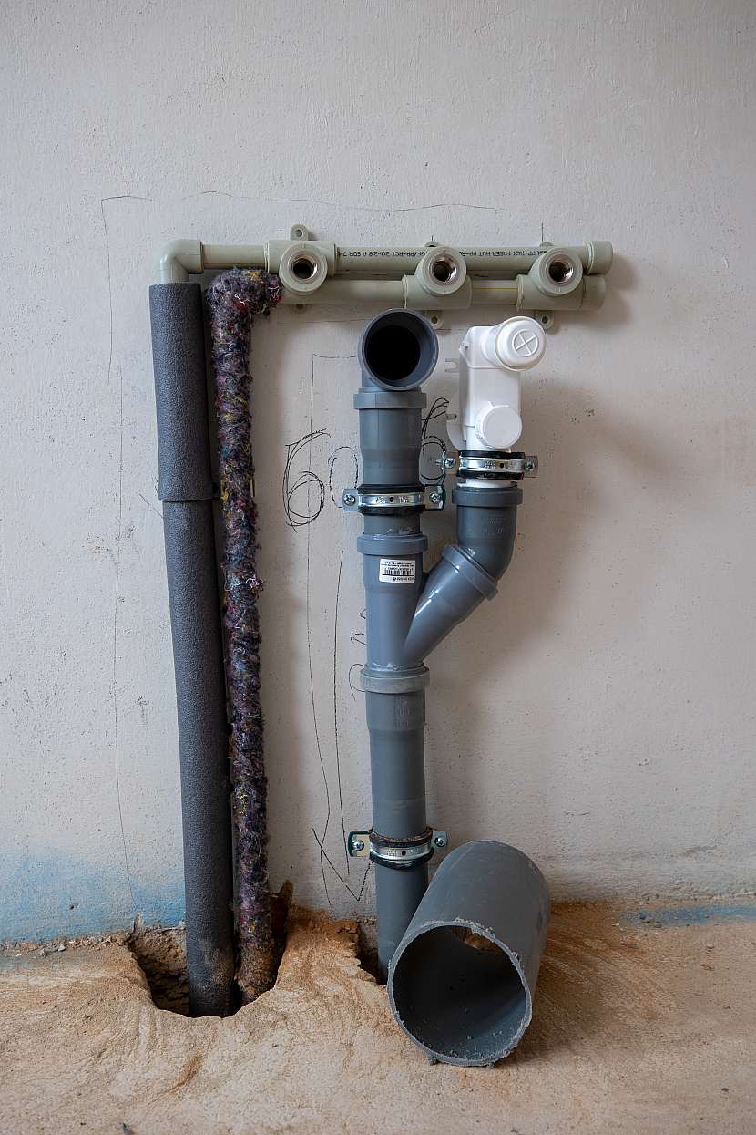Přípojka detail