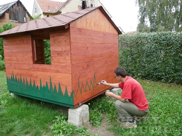 Zahradní domek pro dítě – 1. díl
