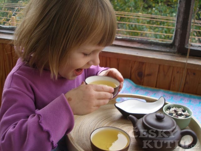 Příprava čaje metodou kung fu