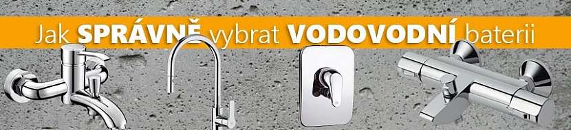 Jak vybrat vodovodní baterii