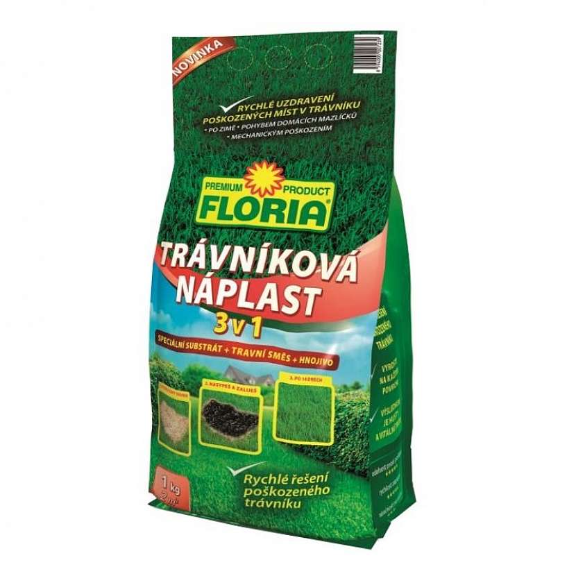 Máte holá místa v trávníku? Pořiďte si náplast!!