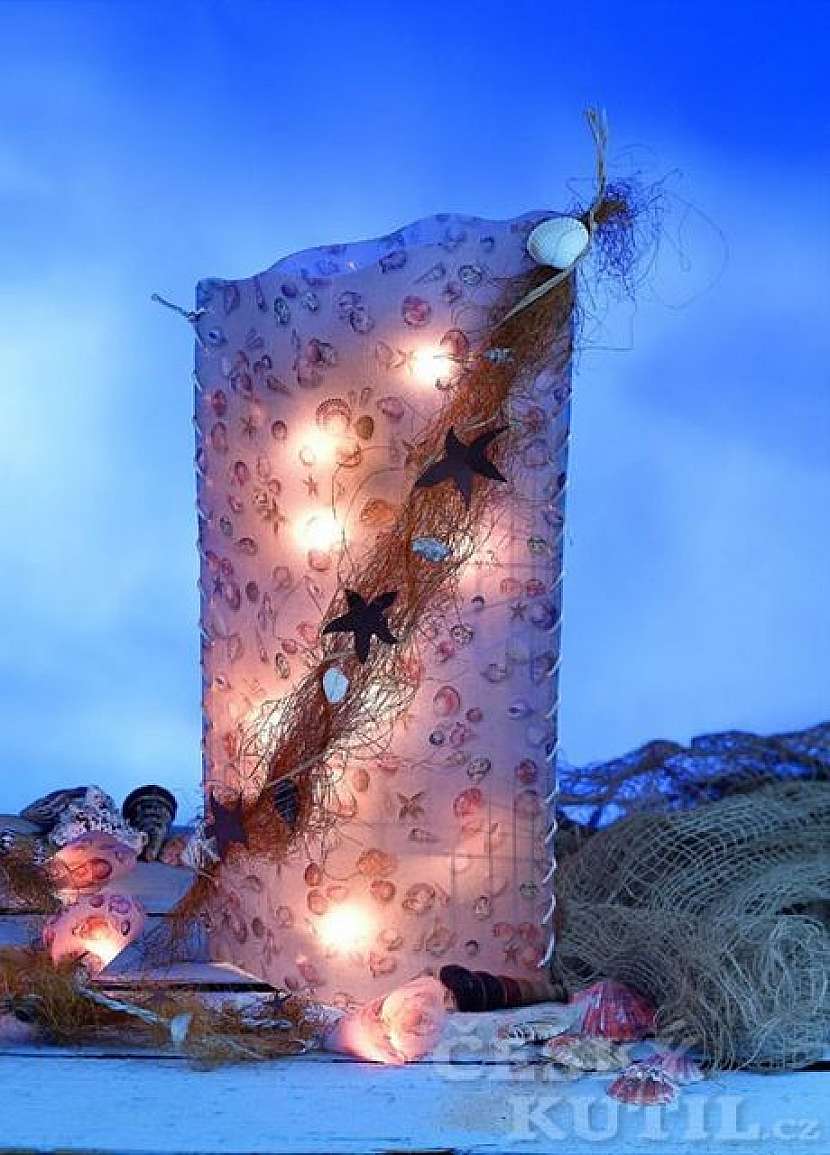 Výroba náladové lampy