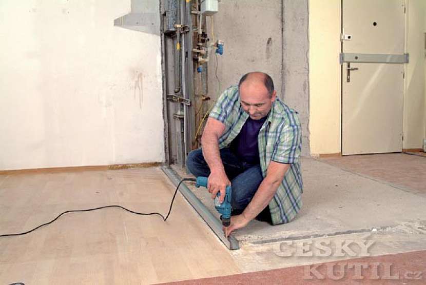 Sádrovláknité desky Rigidur: postup