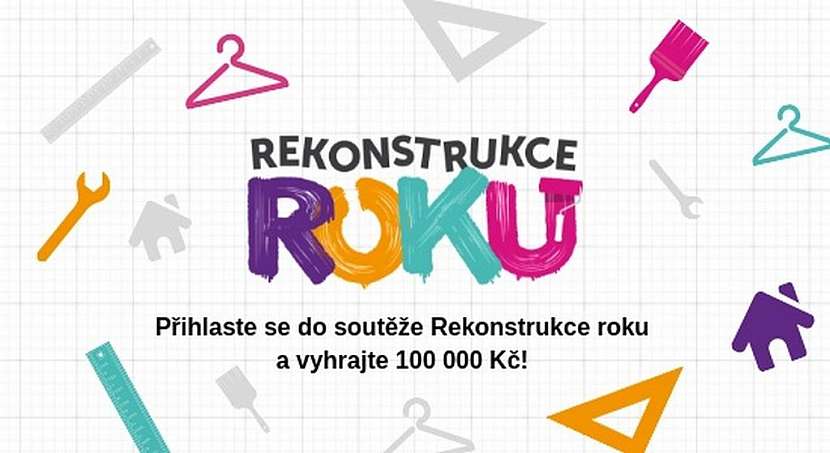 V soutěži Rekonstrukce roku máte možnost vyhrát 100 000 Kč