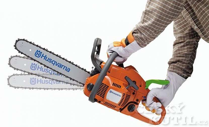 Bezpečnější práce s motorovou pilou díky systému TrioBrake