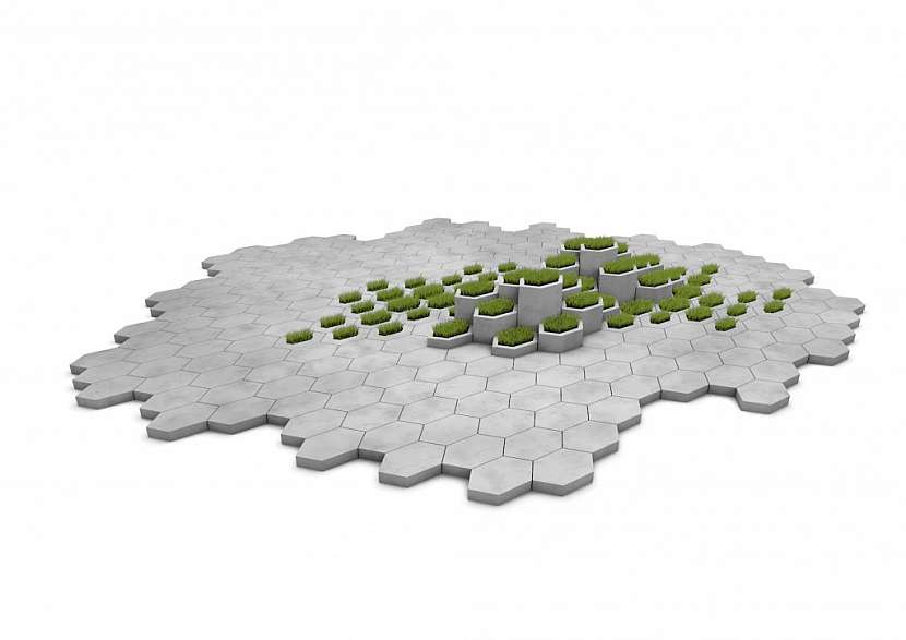 Městský mobiliář Presbeton Hex