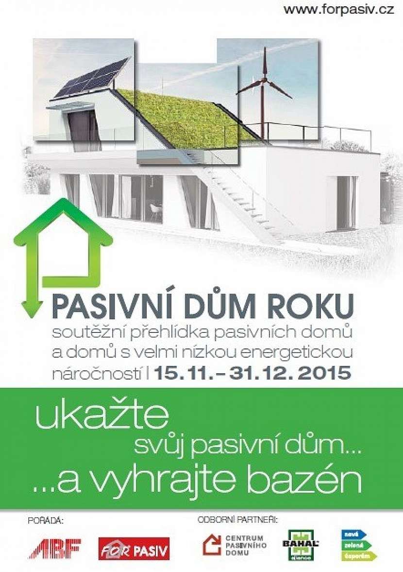 Společnost ABF a veletrh FOR PASIV vyhlašují soutěž Pasivní dům roku
