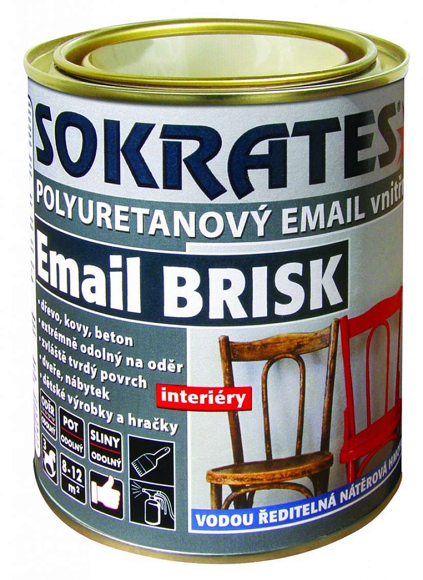 U dveří věnujte pozornost emailům odolným na pot lidských rukou. Požadavek splňuje náš SOKRATES® Email Brisk