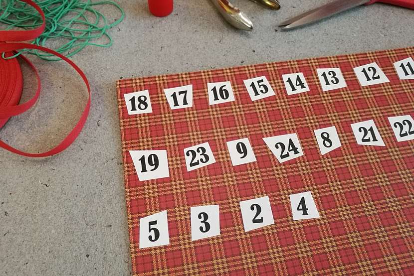Adventní kalendář pro tatínka: připravte si kartičky