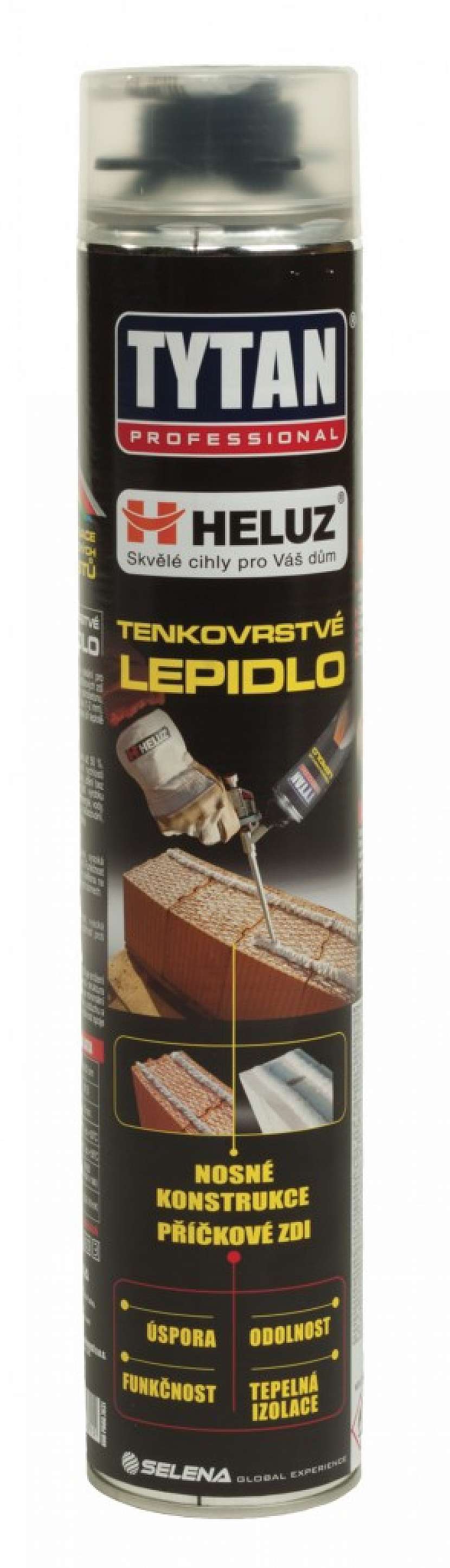 V mírné zimě lze zdít se zimními maltami HELUZ nebo zdicí pěnou HELUZ