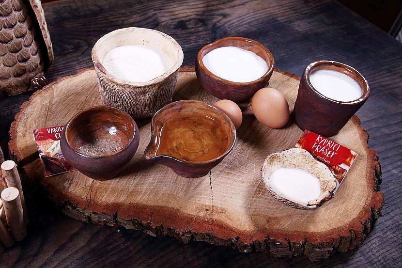 suroviny na recept