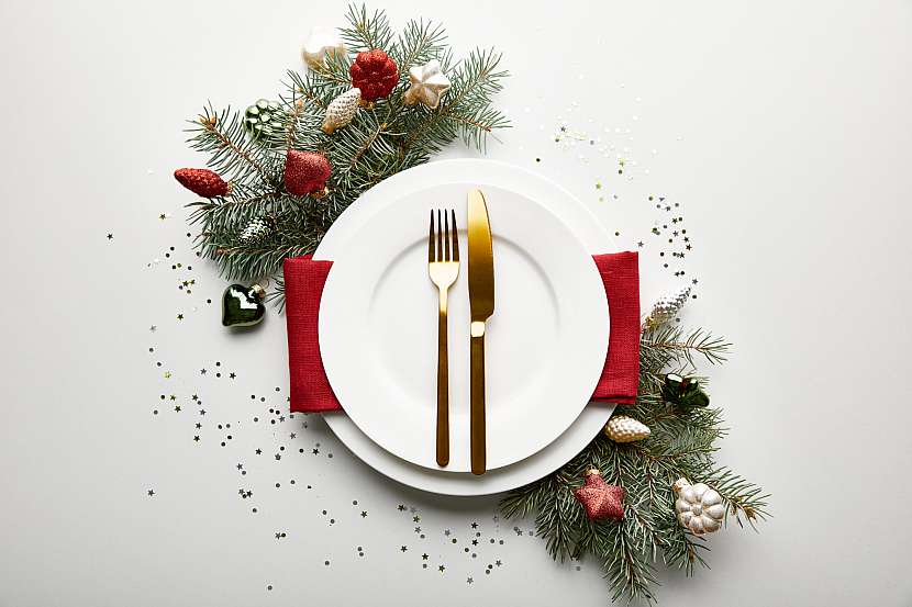 Vánoční menu snoubené s víny (Zdroj: Depositphotos)