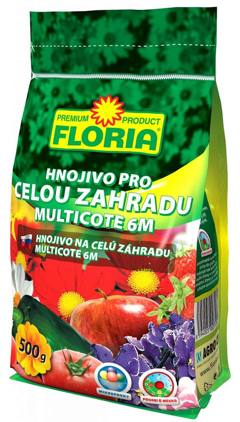 Hnojivo MULTICOTE 6M – hnojivo, které pracuje za vás
