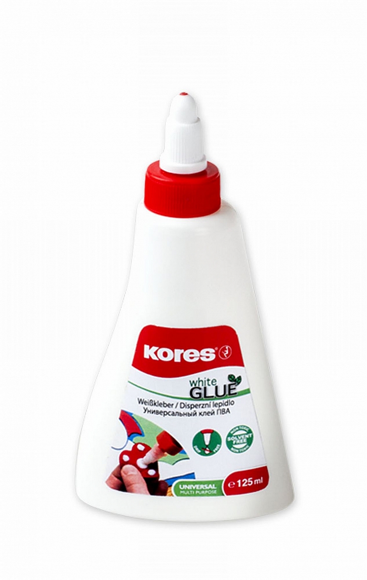 Lepidlo Kores White glue 125 ml