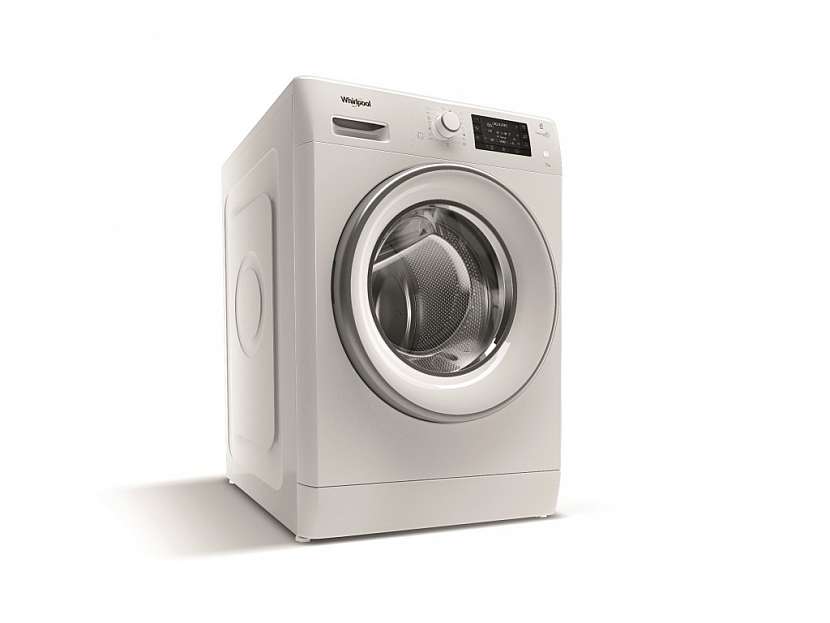 Nová předem plněná úzká pračka Whirlpool FreshCare+ FWSD71283WCV EU se samostatným parním programem i provzdušňováním již vypraného prádla párou