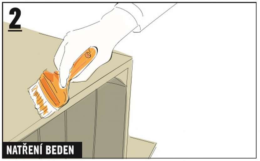 nátěr bedny