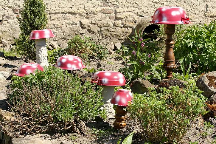 Vyrobte si muchomůrku, veselou zahradní dekoraci (Zdroj: Archiv FTV Prima, se svolením FTV Prima)