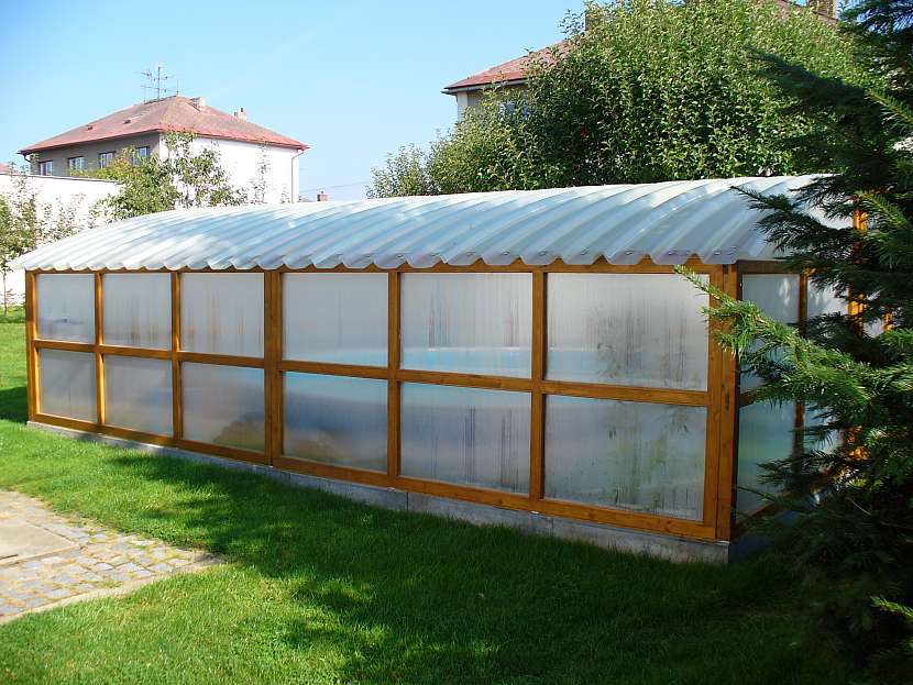 Zastřešení pregol, bazénů - samonosné oblouky Elyplast