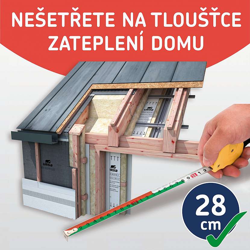 Nešetřete na tloušťce zateplení fasády
