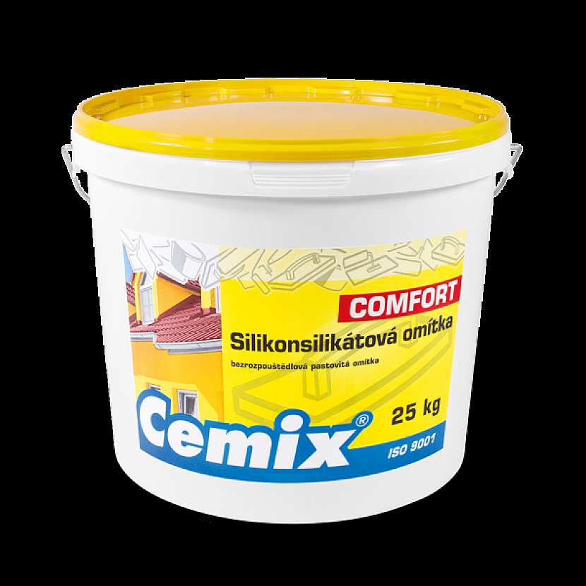 Cemix Silikonsilikátová omítka COMFORT.