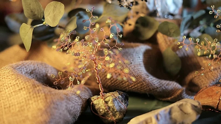 Jak vyrobit strom života z korálků a drátku