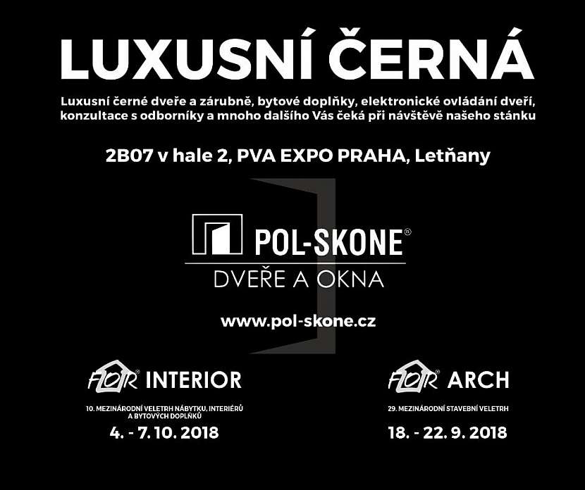 POL-SKONE na veletrhu FOR ARCH 2018