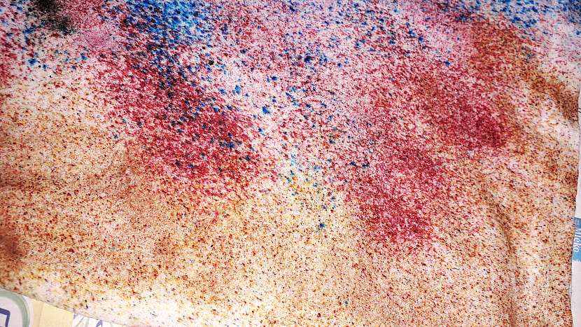 Detail batiky