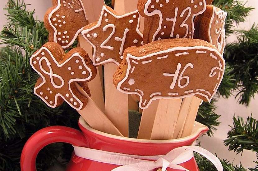 Adventní kalendář v hrnku