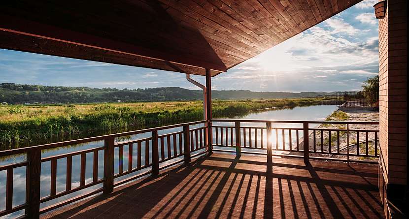 Dřevěná pergola