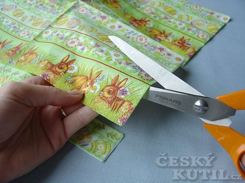 Zdobení velikonočních vajíček a kraslic – dekupáž