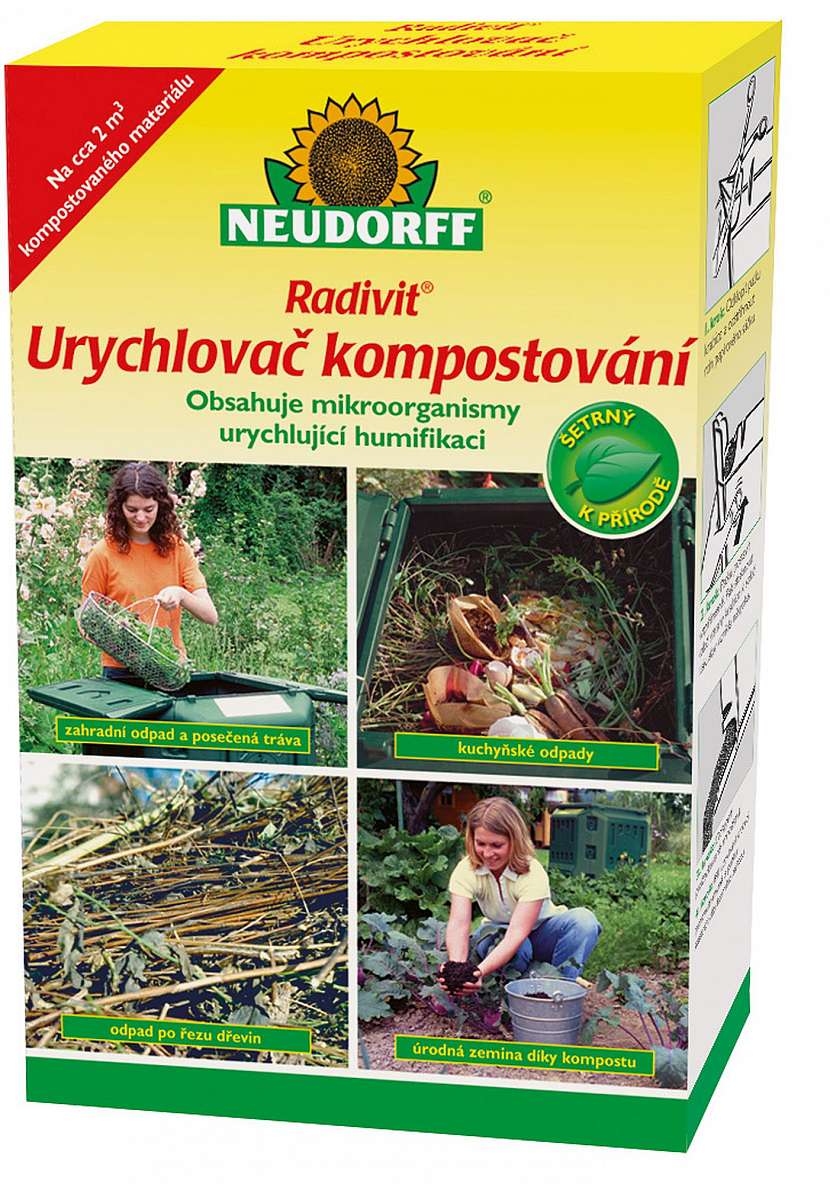 Radivit Urychlovač kompostování urychluje proces humifikace
