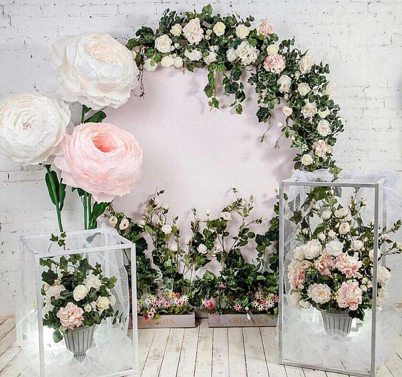 Nový trend ve floristice - velké dekorativní květiny (Zdroj: Olena Grynko)