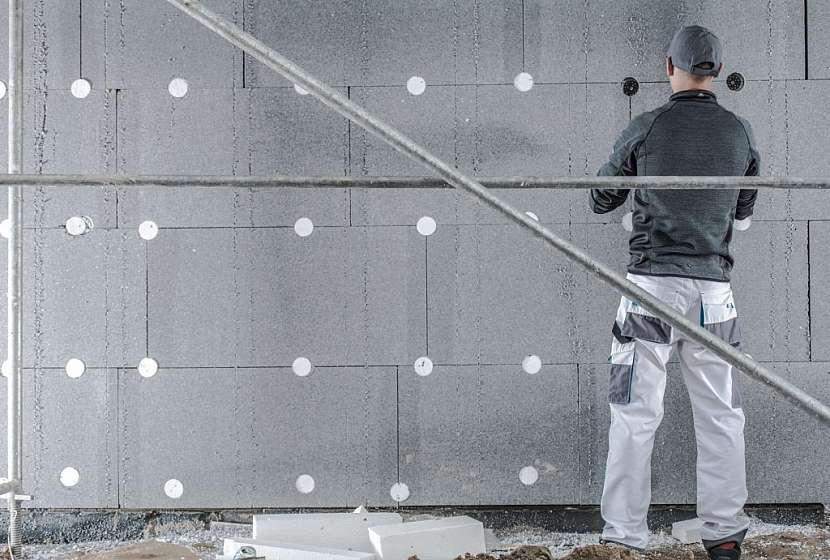 Grafitový polystyren používáme nejlépe ve stínu