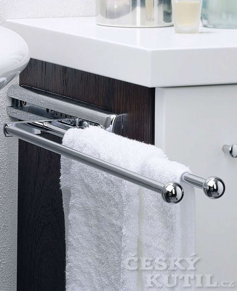 TIP: Kovové prvky v koupelně či šatně