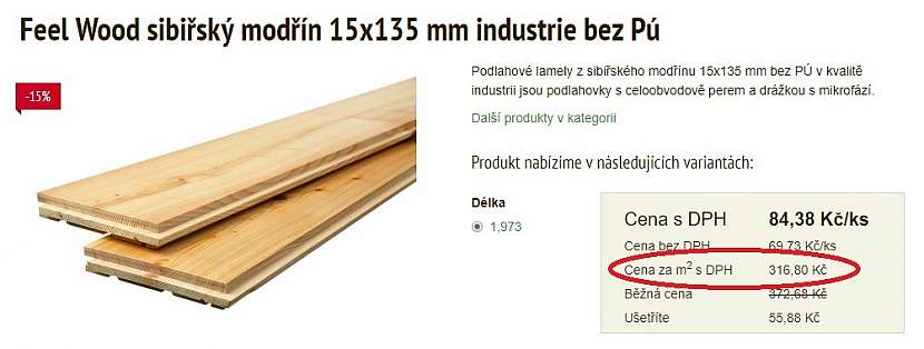 Akce od SECA Borohrádek na podlahy FEEL WOOD