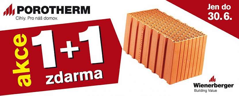 Akce Wienerberger na cihly Porotherm