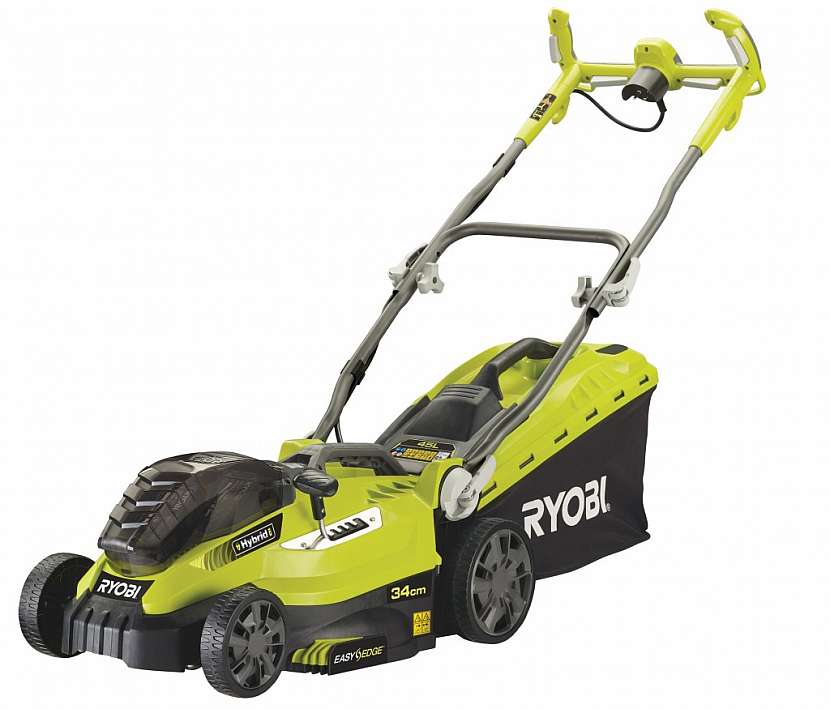 Hybridní sekačka na trávu RYOBI Fusion