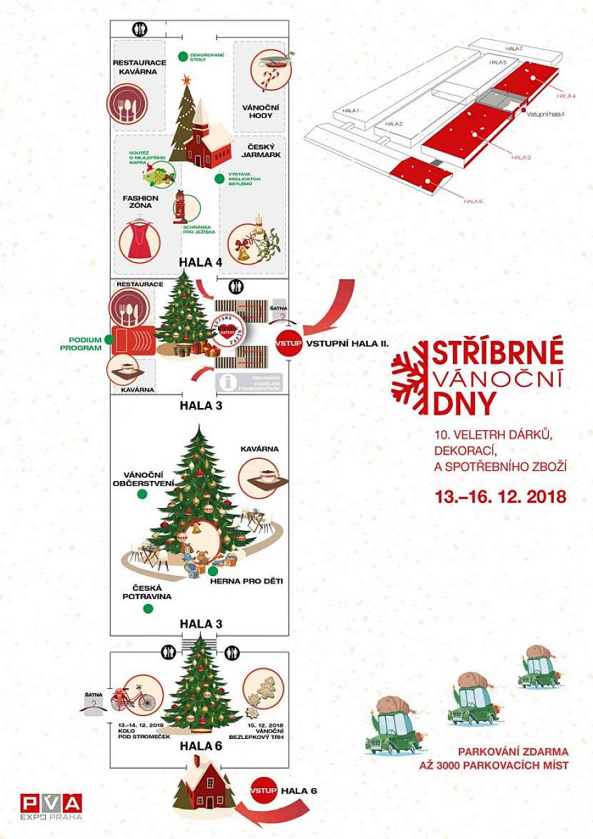 STŘÍBRNÉ VÁNOČNÍ DNY 13.–16. 12. 2018