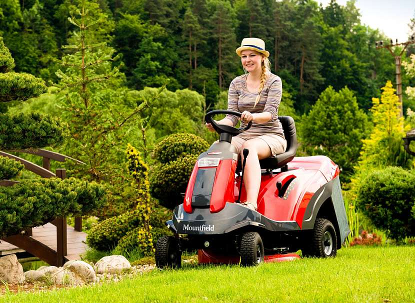 zahradní rider