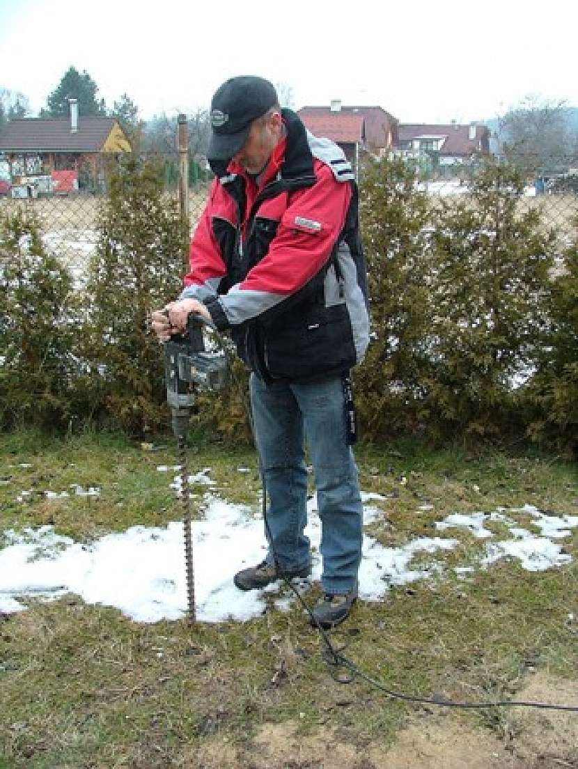 Možnost stavby plotů v zimě
