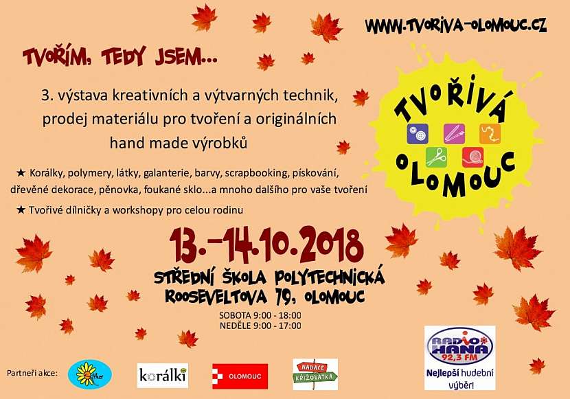 Výstava Tvořivá Olomouc – „Tvořím, tedy jsem…“