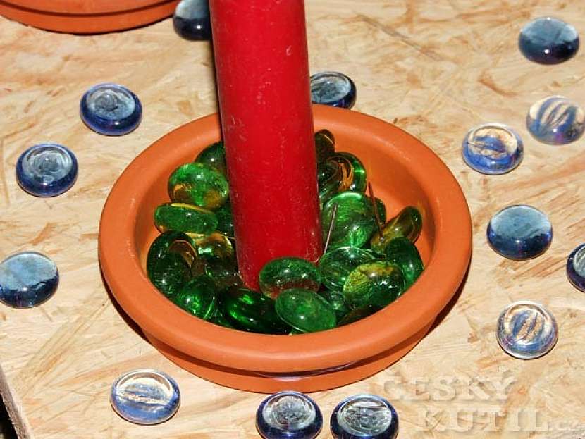 Výroba dřevěného adventního svícnu