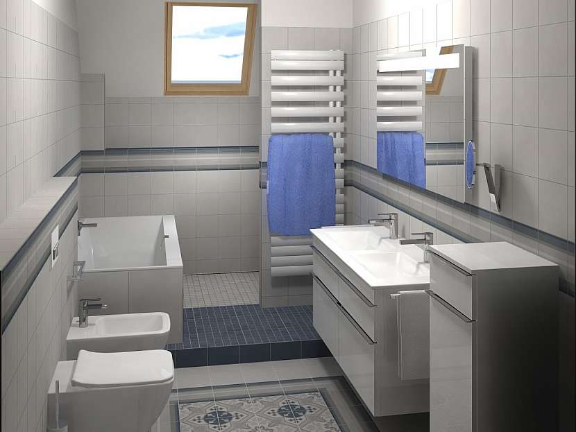 Inspirace pro koupelny - 2. díl - 20 nejlepších návrhů koupelen s designovými radiátory Zehnder
