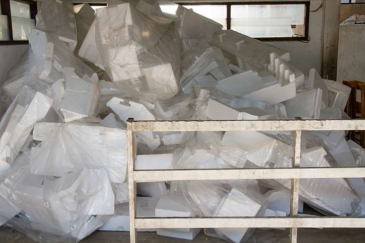 K dispozici je mapa sběrných míst, kde je možné větší množství odpadního polystyrenu nabídnout k následné recyklaci