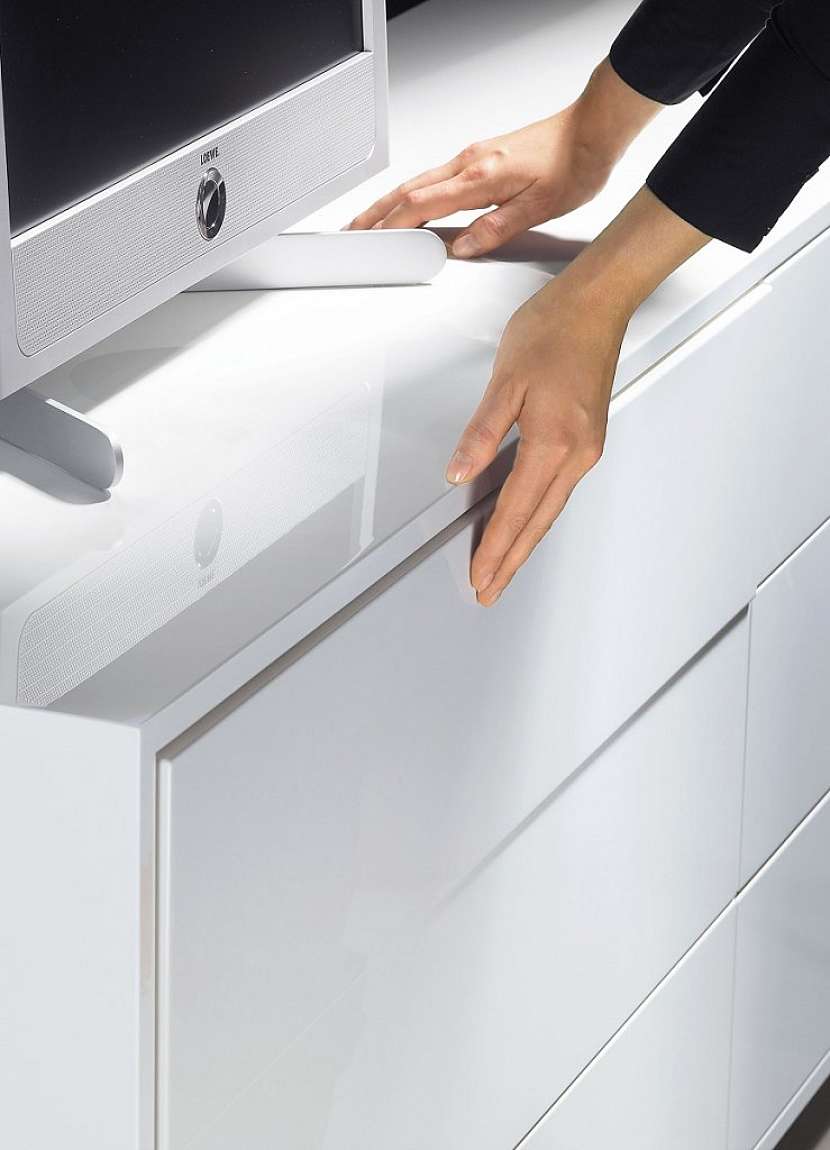 Quadro s funkcí Push to open-Funktion – inovativní otvírací mechanismus s osvědčenou technologií výsuvu.