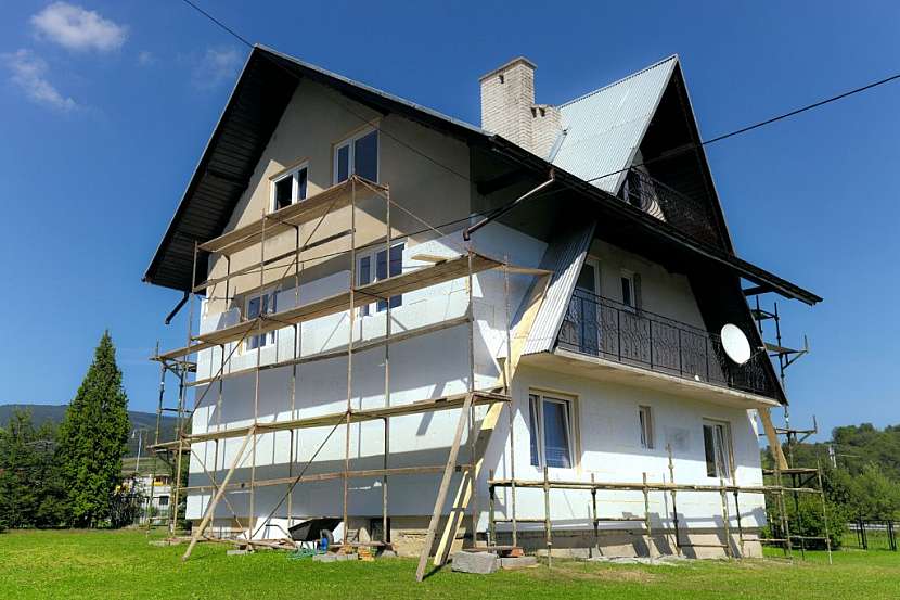 Zateplení domu pomocí polystyrenu