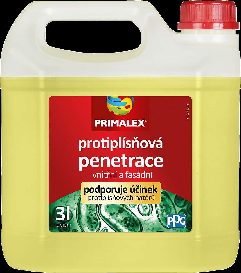Protiplísňovou penetrací bojujete proti plísni ještě před jejím vznikem